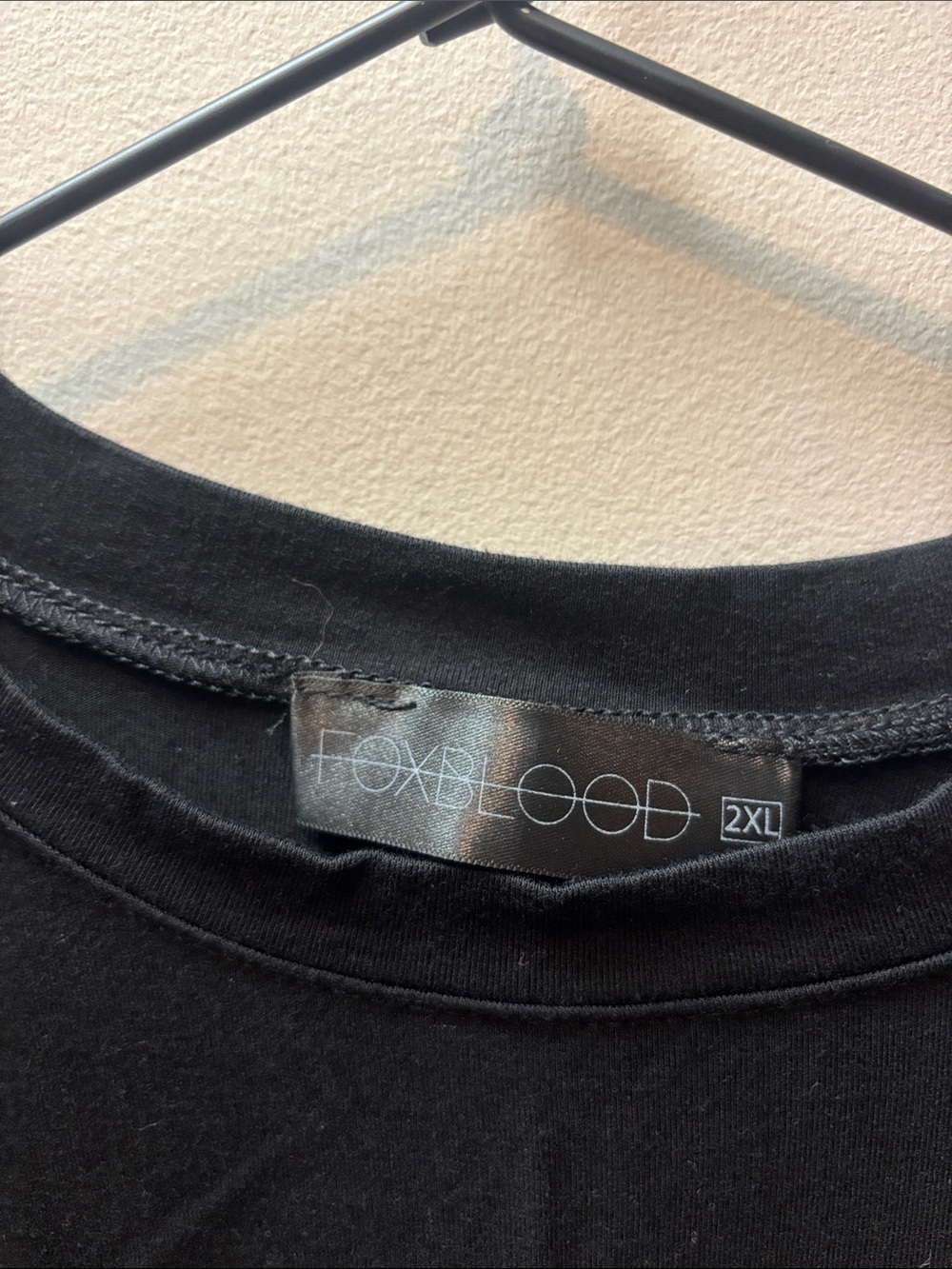 Foxblood Long Sleeve Crop Tee - Picture 3 of 4